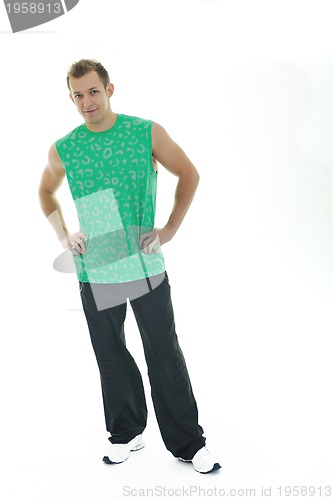 Image of woman fitness isolated