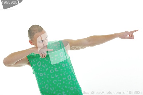 Image of man fitness isolated