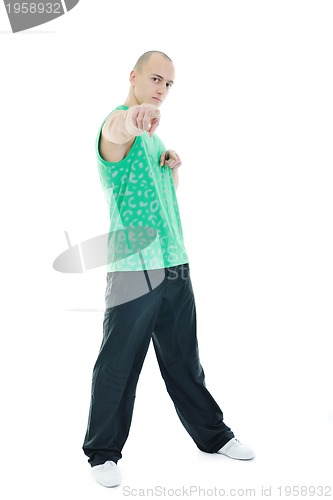 Image of man fitness isolated