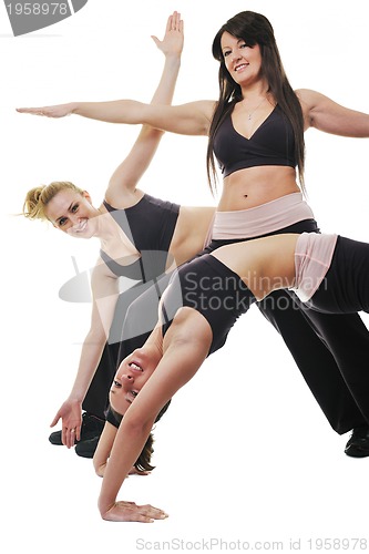 Image of woman fitness group