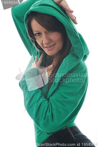 Image of woman fitness isolated