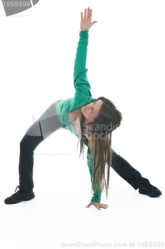 Image of woman fitness isolated