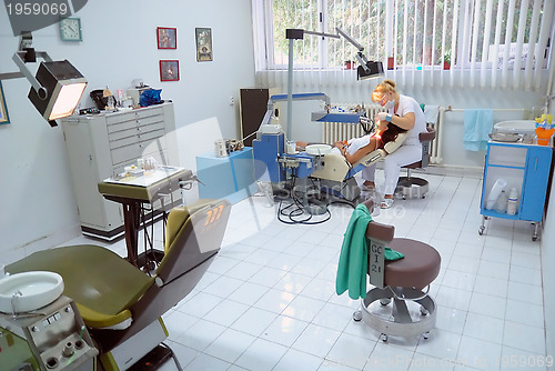 Image of at dentist