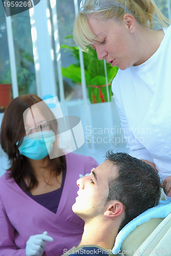 Image of at dentist