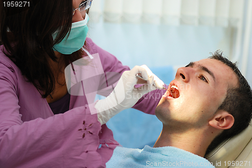 Image of at dentist