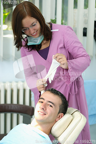 Image of at dentist