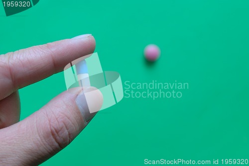 Image of pills in hand