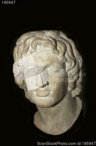 Image of greek bust