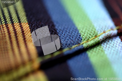 Image of Colorful tablecloth