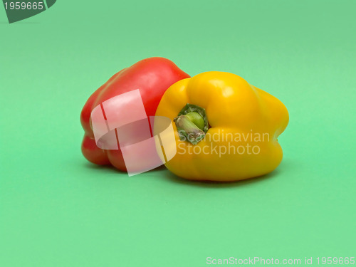 Image of perfect paprika pair