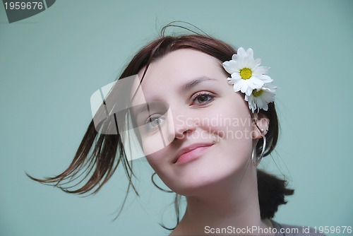 Image of Portrait of a young woman young woman