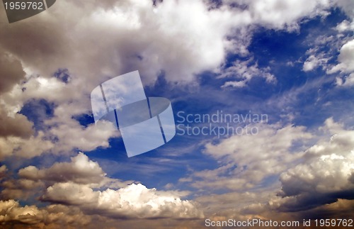 Image of Cloudy sky