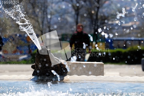 Image of water fountain