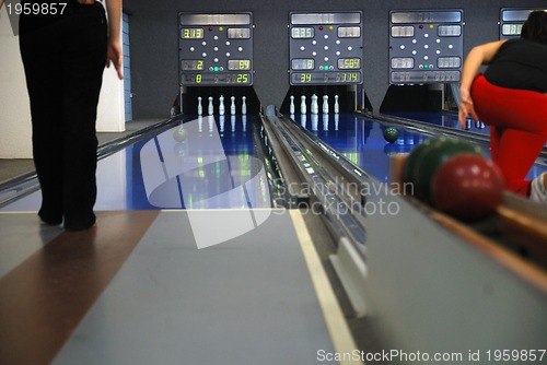 Image of Bowling with friends