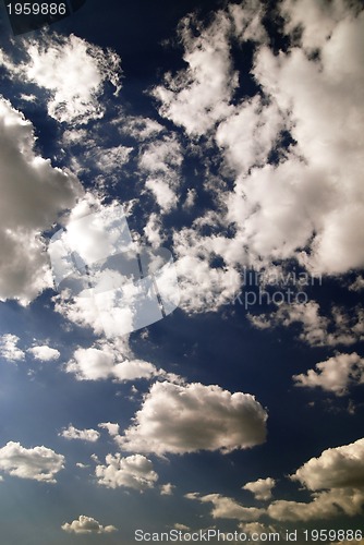 Image of Cloudy sky