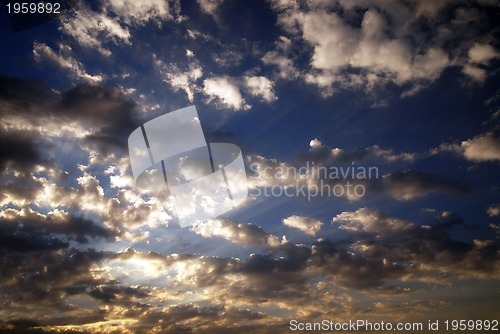 Image of Cloudy sky