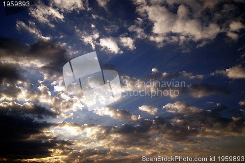 Image of Cloudy sky