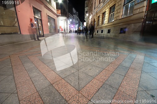 Image of A look at the city at night