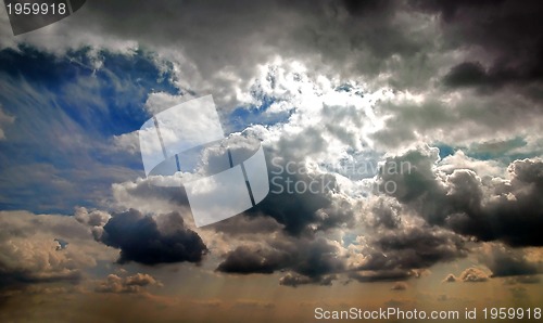 Image of Cloudy sky