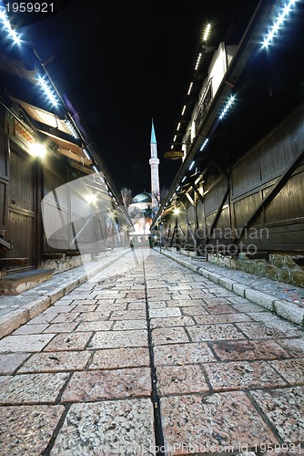 Image of A look at the city at night