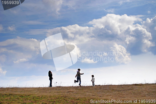 Image of playing games in nature