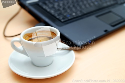 Image of Morning coffee at the office