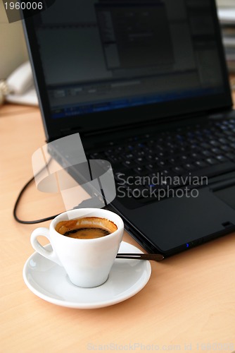 Image of Morning coffee at the office