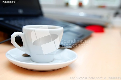 Image of Morning coffee at the office