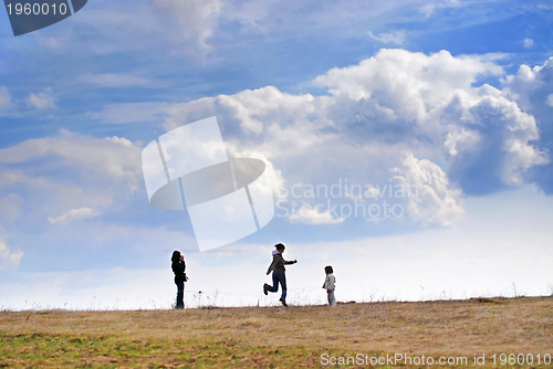Image of playing games in nature