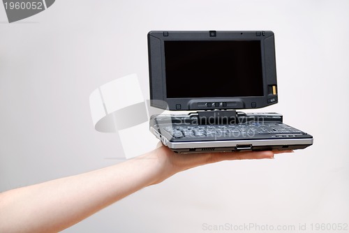 Image of How snall a laptop can be