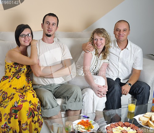 Image of happy young people