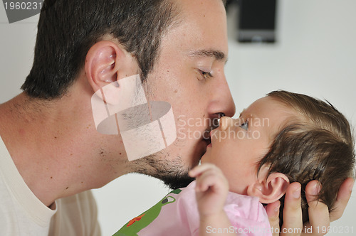 Image of young happy family