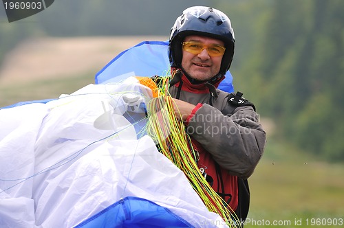 Image of paragliding sport