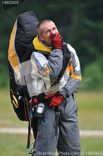 Image of paragliding sport