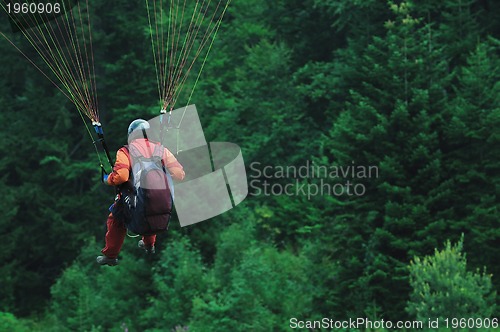 Image of paragliding sport