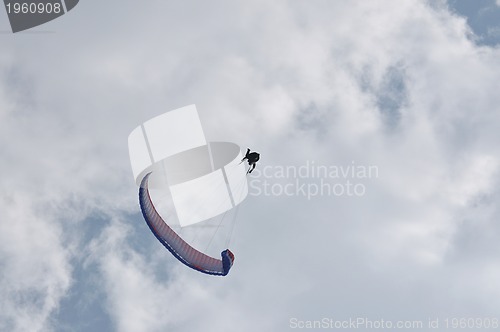 Image of paragliding sport