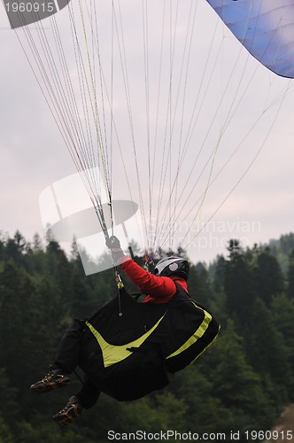 Image of paragliding sport