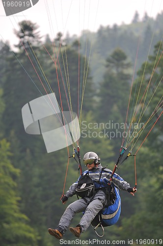 Image of paragliding sport