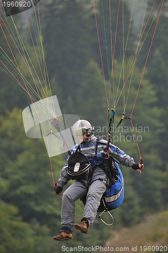 Image of paragliding sport