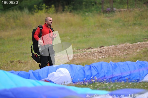 Image of paragliding sport