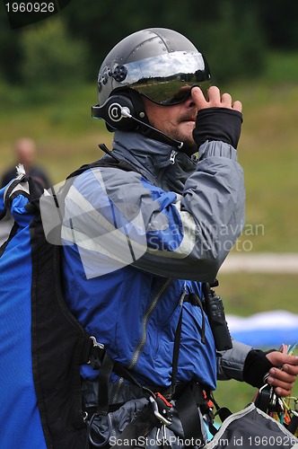 Image of paragliding sport