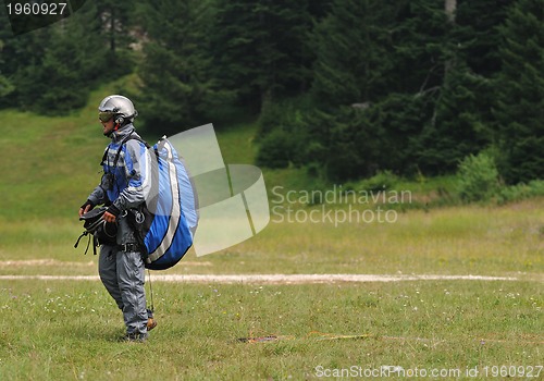 Image of paragliding sport