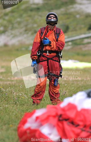 Image of paragliding sport