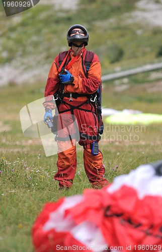 Image of paragliding sport