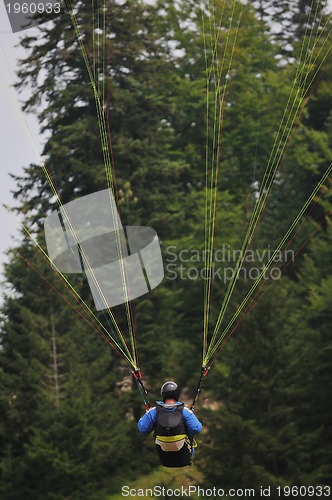 Image of paragliding sport