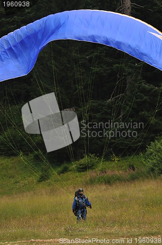 Image of paragliding sport