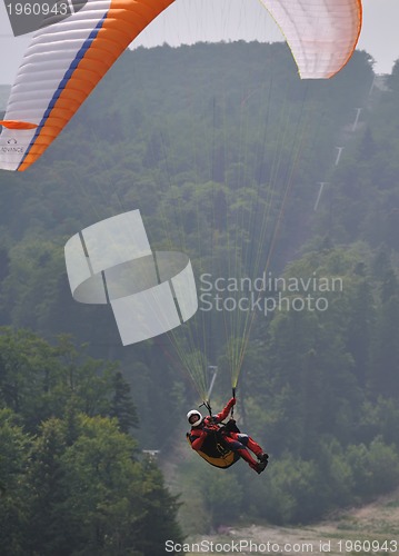 Image of paragliding sport