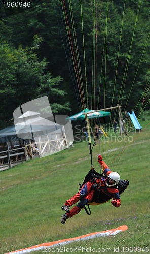 Image of paragliding sport