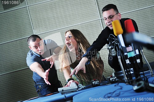 Image of young people group