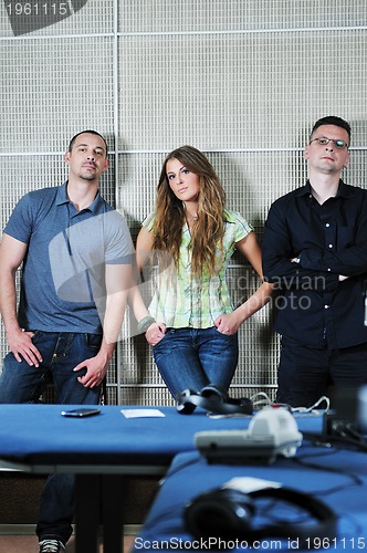 Image of young people group